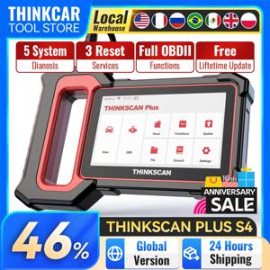Thinkscan Plus S7 OBD2 자동차 진단 스캐너, 엔진 ABS 변속기 AC BCM IC 에어백 코드 리더, 자동 스캔 도구