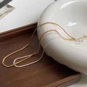 UILZ 패션 스파클링 실버 컬러 초커 목걸이 여성용 우아한 쇄골 체인 목걸이 파티 웨딩 칼라 쥬얼리 선물