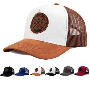 뜨거운 판매 고품질 메쉬 야구 모자 남여 패션 캐주얼 통기성 편지 아이콘 힙합 트럭 모자 야외 스포츠 DadHat