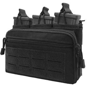 Molle Magazine 파우치 트리플 매거진 백 라이플 매거진 관리 파우치 EDC 백 범용 카트리지 홀더 M4 M14 M16 AK AR 용 사냥 가방