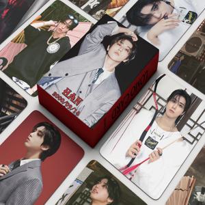 55개/대 Kpop 새 앨범(HOP) Lomo 카드 포토 카드 HAN 엽서 스타 카드 앨범 인쇄 카드 팬 컬렉션 Lomo 카드