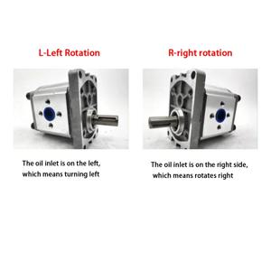 CBN-F314 CBN-F316 CBN-F318 고압 소형 변위 기어 펌프 CBN/CBT/CBF 플랫 키 유압 오일 펌프