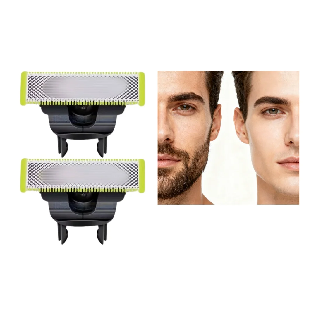 T-블레이드 면도기/코털 트리머용 교체용 스테인리스 스틸 블레이드 - 남성용