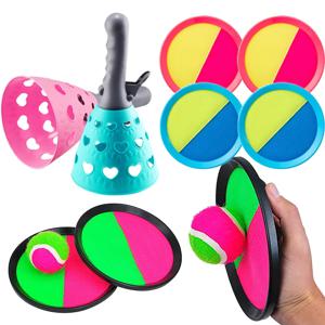 어린이 스포츠 장난감 던지고 잡기 공 끈적끈적한 공 부모-자녀 상호작용 선물 여름 야외 해변 장난감 멀티플레이어 게임 TMZ