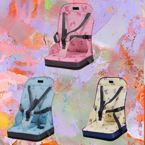 휴대용 아기 식사 좌석 어린이 부스터 좌석 유아용 의자 쿠션 아기 의자 가방 접이식 유아 여행 부스터 좌석