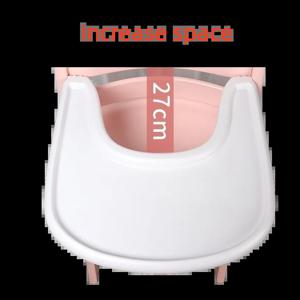 Stokke Fat Baby Plus 울타리가없는 대형 부드러운 다이닝 플레이트 가드 레일이없는 하이 체어 아기 가구 하이 체어 액세서리