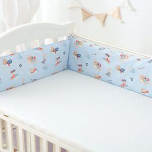 1개 아기 침대 가드 레일 소프트 패딩, 유아용 침대 범퍼 라이너, 만화 프린트 쿠션 침대 펜스, 1개 120cm/180cm/200cm 길이