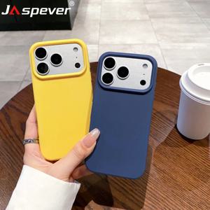 럭셔리 캔디 컬러 실리콘 소프트 케이스 아이폰 17 에어 16 16E 15 14 프로 맥스 플러스 매트 얇은 TPU 커버 아이폰17프로맥스 17프로용