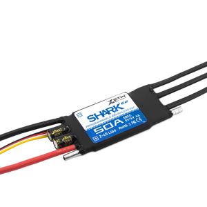 ZTW Shark G2 32비트 ESC 20A 30A 40A 50A 60A 80A 100A 2-6S SBEC 5V/6V 8A 브러시리스 속도 제어기 RC 보트 수중 추진기용