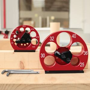 8-20mm/25-40mm 조정 가능한 다웰 메이커 지그 키트 W- 카바이드 블레이드 목공 전기 드릴 밀링 다웰 라운드로드 보조 도구