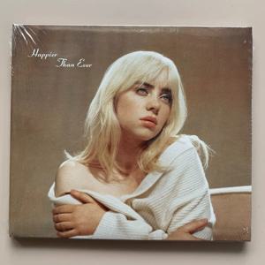 미국판 빌리 아일리시 'Happier Than Ever' 앨범 디스크 (새 상품, 미개봉) 팬 및 수집가용