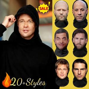 3D 재미있는 얼굴 마스크 발라클라바 현실적인 연예인 창의적인 코스프레 풀 페이셜 마스크 크리스마스 파티 소품 헤드커버