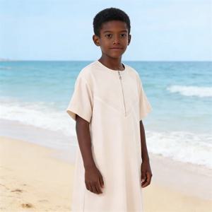 이드 젤라바 소년 아동 주바 토브 무슬림 이슬람 어린이 의류 사우디 아라비아 로브 터키 두바이 아바야 카프탄 라마단 지퍼 토브