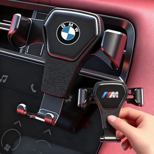 중력식 차량용 GPS 휴대폰 거치대 통풍구 클립 설치 (BMW E46 E90 E60 F30 F10 E39 E36 F20 G30 G20 E87 E92 E91 E30 호환)
