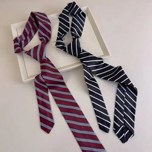 긴 스키니 체크무늬 허리 벨트와 청바지 넥타이 스카프 장식 액세서리 개성 넘치는 트렌디 헤어밴드 패셔너블 액세서리