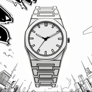 2026년 신형 실리콘 소재와 만화 디자인의 쿼츠 시계, 클래식 애니메이션 라인을 특징으로 하는 남성용 스포츠 시계