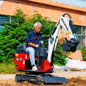 맞춤형 미니 굴삭기 EPA CE 인증 소형 굴착기 농장 정원 건설 가정용 다기능