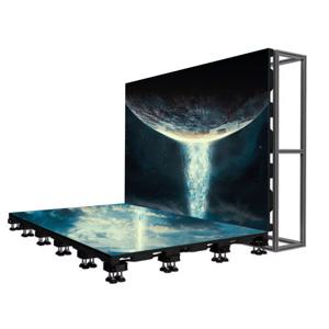 P3.91 실내 아쿠아리움 인터랙티브 플로어 타일 LED 디스플레이 500x500mm LED 캐비닛 할인 판매-모던 댄스 플로어 스크린