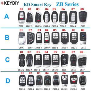 KEYDIY 범용 스마트 키 ZB02-3/4 ZB01 ZB03 ZB04 ZB15 ZB21 ZB10 KD-X2 자동차 키 원격 교체 용 2000 개 이상의 모델에 적합