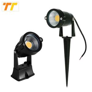 LED COB 스파이크 잔디 램프 7W 10W 15W 5W 야외 정원 조명 방수 조명 Led 정원 경로 스포트라이트 AC85-265V DC12-24V