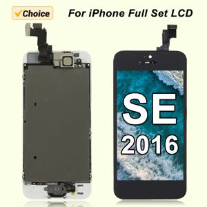 전면 카메라 홈 버튼이 포함된 Apple iPhone SE 2016 LCD 화면용 풀 세트 디스플레이 도구 키트로 조립 교체 완료