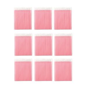 50/500PCS 일회용 립 브러쉬 속눈썹 연장 메이크업 브러쉬 래쉬 연장 마스카라 애플리케이터 립스틱 완드 화장품 도구