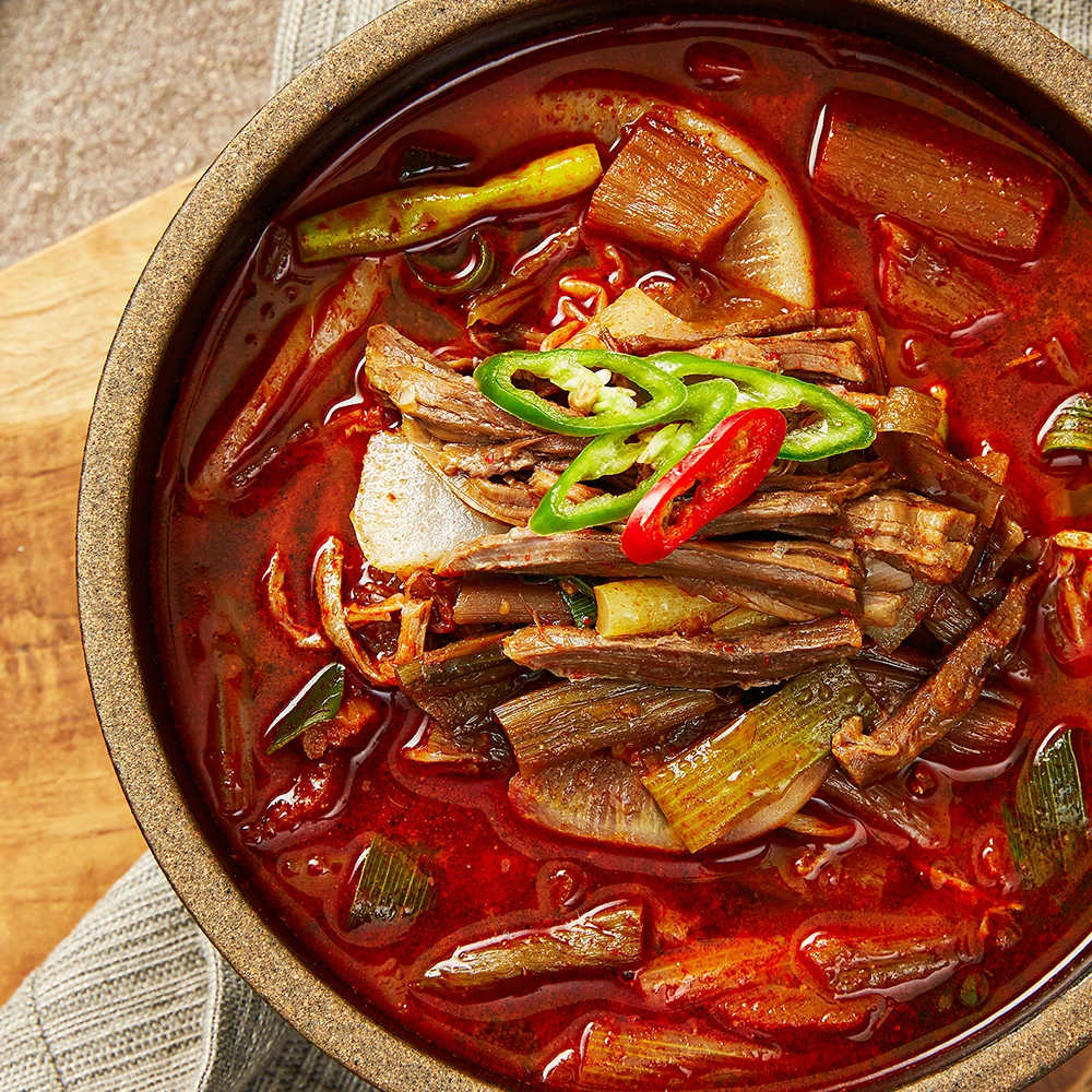 (리뷰이벤트) 얼큰 육개장 600g X 6팩