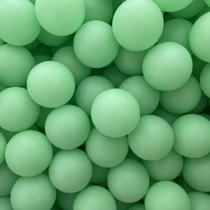 신소재 야광 탁구공, ABS 내구성 탁구 흰색 공, 실내 야외 대회, 고탄성 공, 10 개