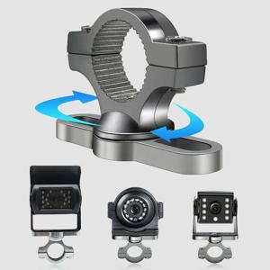 차량 후방 보기 역방향 카메라 백업 카메라 브래킷 마운트 키트 클램프 거치대, 핸들바, 튜브, 트레일러, 픽업, 자전거, 트럭용