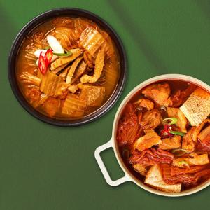 김치찌개 골라담기 2팩/ 3팩 (옵션)