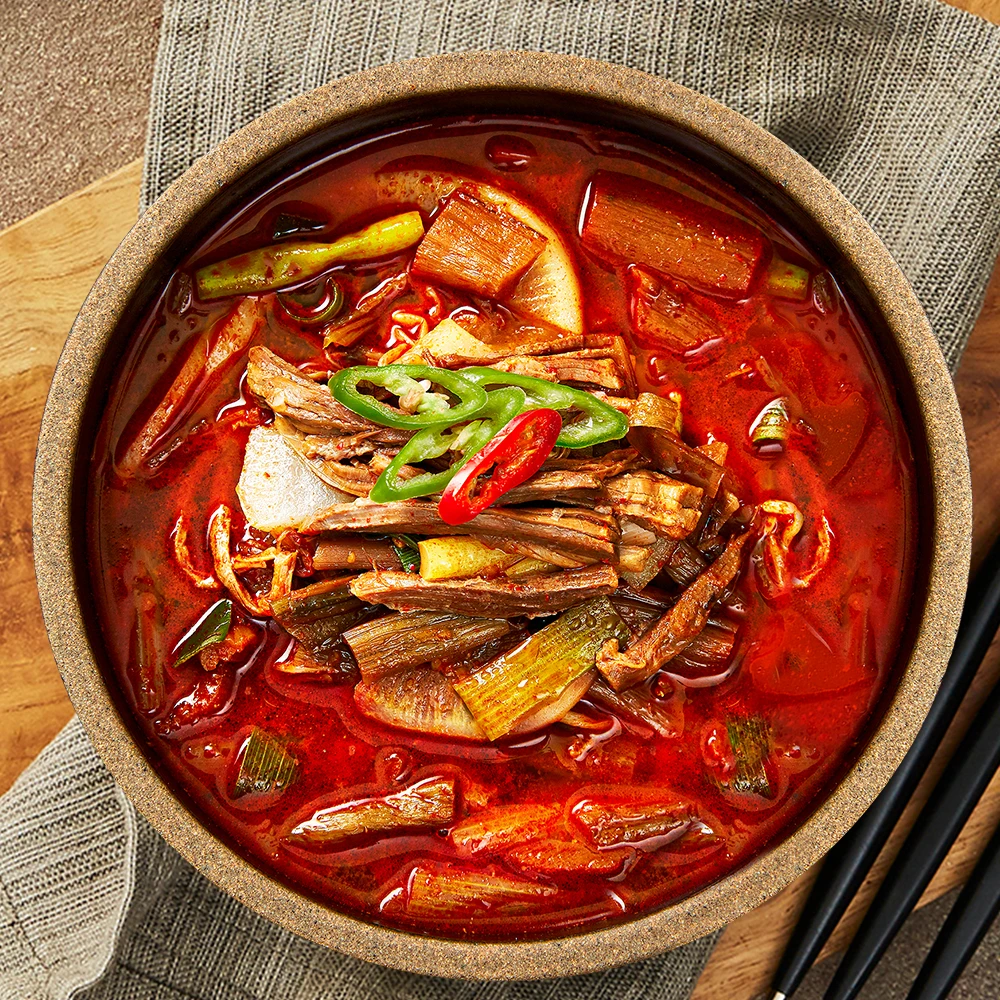 진심담은 육개장 600g X 6팩