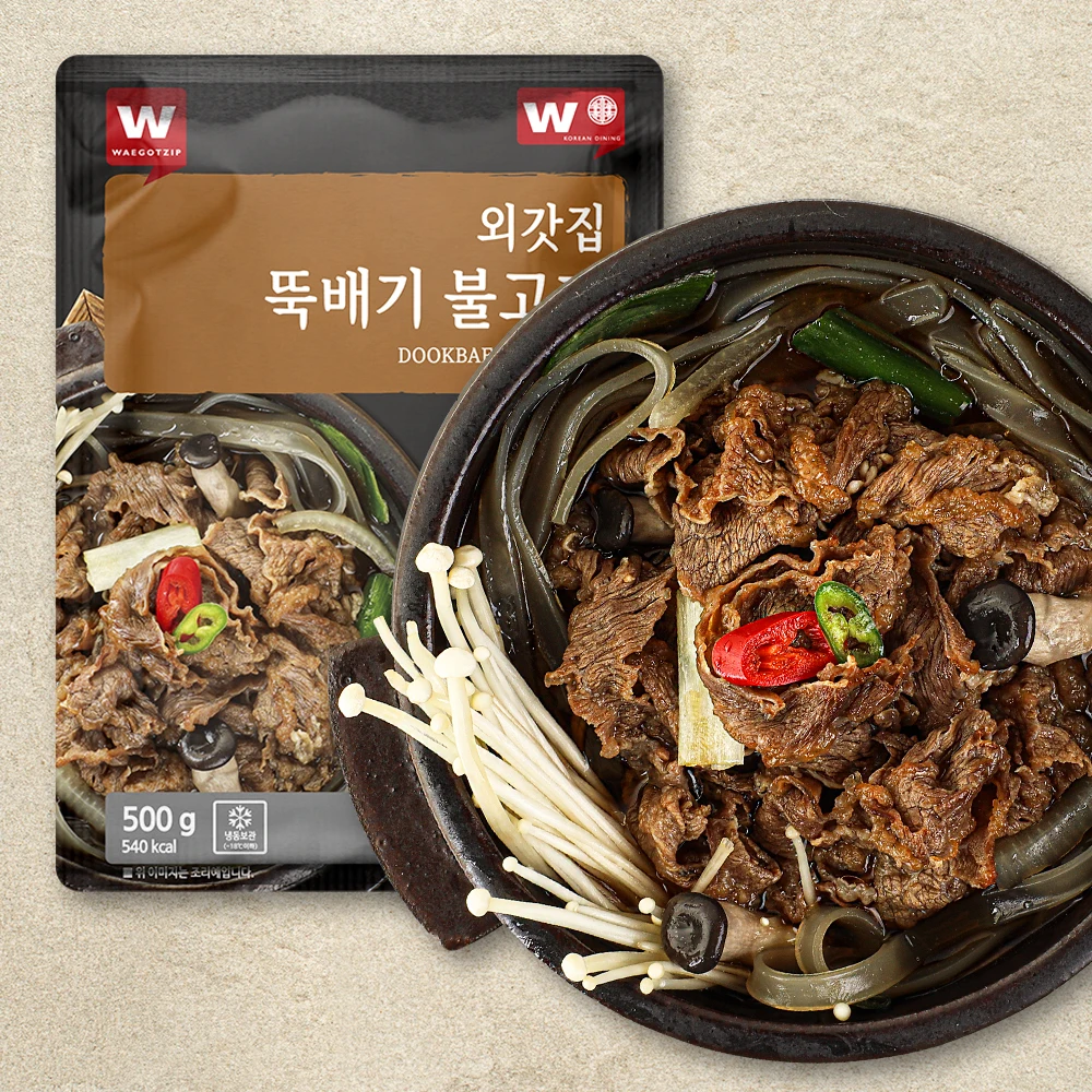 뚝배기 불고기 500g X 3팩