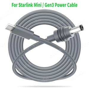 Starlink Mini Gen3 용 C 타입-DC 전원 케이블, 휴대용 충전 코드, Starlink 야외 보조배터리 USB-C 입력-DC 케이블
