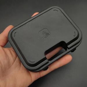 1:3 모델 총 키체인 플라스틱 케이스, 소형 합금 권총 수트케이스, 블랙 플라스틱 상자 1:3 장난감 총, 플라스틱 수트케이스 액세서리