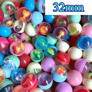 32mm 어린이 미니 클로 기계 장난감 액세서리 공 자동 운영 놀이 게임 인형 기계 상품 선물 트위스트 계란 공