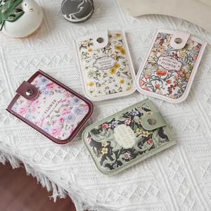 풀 아웃 카드 소지자 케이스 여성 남성 패션 크리 에이 티브 신용 카드 소지자 지갑 멀티 카드 슬롯 지갑 가방 Pu 가죽