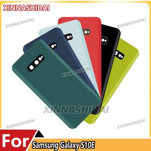 새로운 충격 방지 배터리 뒷면 커버 - 정밀한 맞춤감을 갖춘 Galaxy S10e(G970)용 강화 코너 하우징 교체