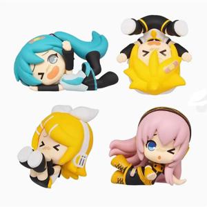 애니메이션 피규어 하츠네 미쿠 카가미네 린 카가미네 렌 메구리네 루카 컬렉션 장식품 블라인드 박스 장난감 어린이 선물