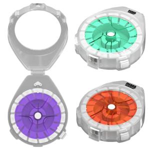 역전 방지 장치가있는 낚시 메인 코일 권선 도구 낚시 라인 보관 상자 낚시 액세서리