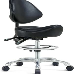 등받이 지지대, 미용사 의자, 치과 위생사, 의사, 의료, 살롱용 인체공학적 안장 의자, 미용실 의자 가구