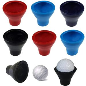 1개 골프공 수거기 골프공 퍼터 픽커 그립 픽업 도구, 퍼터 볼 픽업, 골프공 수거 도구