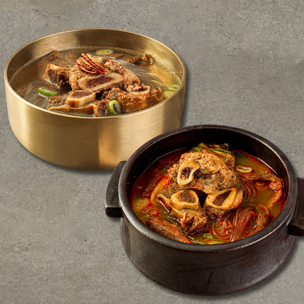 진심담은 갈비탕 650g X 5팩 + 우거지 갈비탕 650g X 5팩