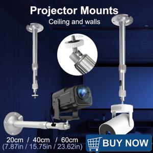 디통 프로젝터 삼각대 금속 벽 천장 마운트 1/4 홀더 스탠드 HY300 Pro HY320 미니 P30 TD80W 미니 프로젝터용