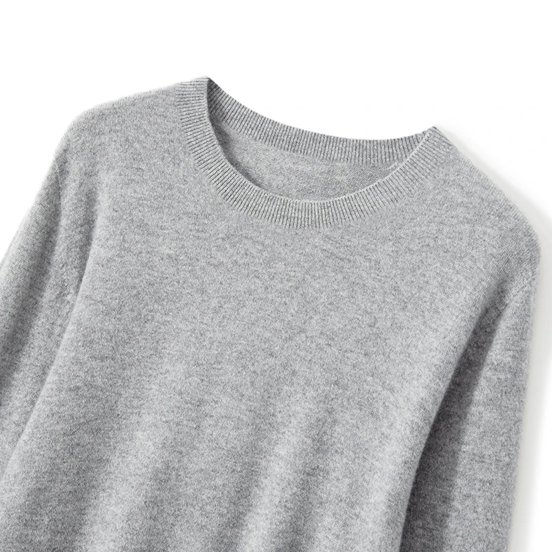 100% 메리노 울 스웨터 남성용 O넥 기본 울 풀오버 가을 겨울 긴팔 부드럽고 따뜻한 점퍼 스마트 캐주얼 니트 인기 상의