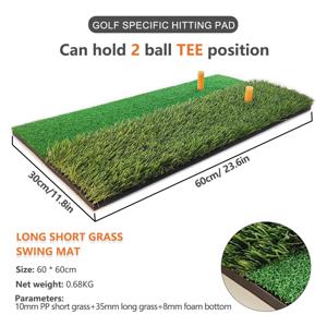 골프 연습 매트 실내외 골프 훈련 도구 4가지 스타일 미니 연습용 내구성 PP 잔디 패드 뒷마당 운동 드롭 배송