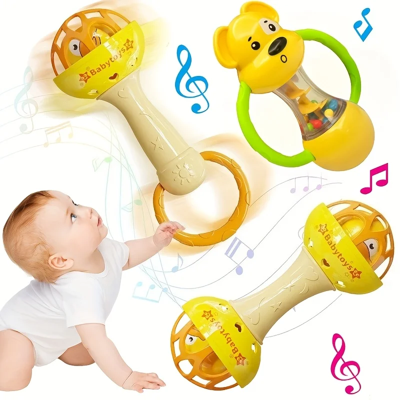 손으로 돌리는 인터랙티브 감각 장난감, 청력 발달 촉진, 생일이나 할로윈 크리스마스에 이상적인 선물