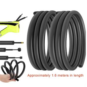 1개 자전거 프레임 내부 하우징 댐퍼 6mm 폼 슬리브 자전거 케이블 댐퍼 MTB 로드 바이크 변속/브레이크/유압 튜브