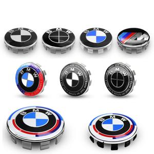 4개 BMW 자동차 휠 센터 캡 68mm 56mm 허브캡 퍼포먼스 M E46 E90 E30 F10 F30 X5 X3 E39 F25 E60 E91 E87 자동차 액세서리