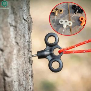 캠핑용 데크 못, 발광 못, 야외 캠핑 텐트, 방풍 로프 고정 못, 삼안 나사못, 스테인리스 스틸 나사