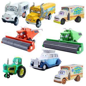 디즈니 픽사 카즈 3 카 2 미스 프리터 트랙터 프랭크 데미지 블랙 메이터 다이캐스트 메탈 라이트닝 맥퀸 수집용 장난감 어린이 선물